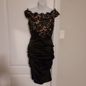Stunning black lace dress